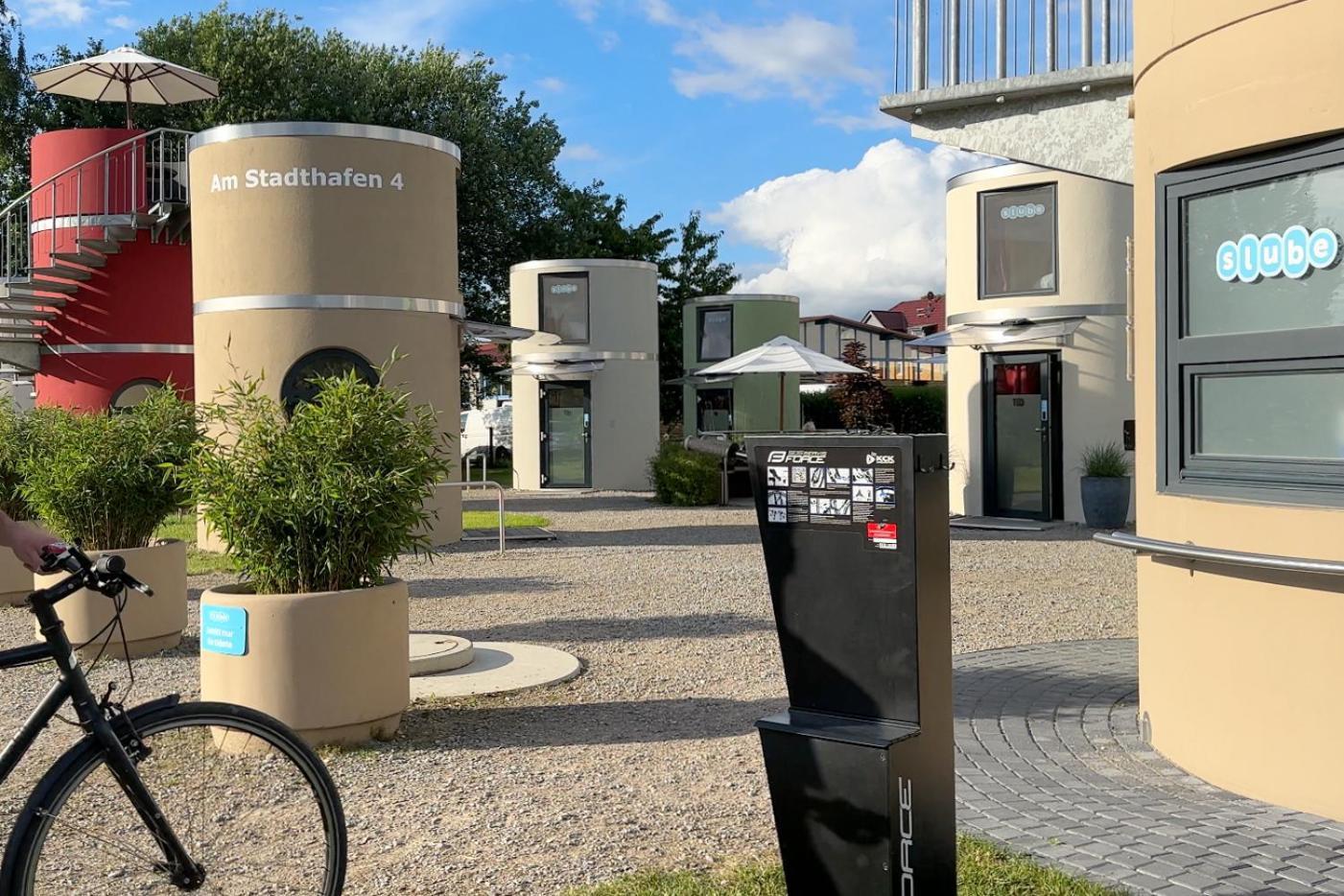 Slube Am Stadthafen 施特雷利茨 外观 照片